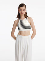 Striped Women Crop Tank Top GOELIA