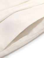 100% Linen Women A-Line Shorts GOELIA