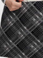 Faux Two-Piece Cardigan And Plaid Skirt Two-Piece Set GOELIA