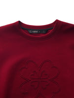 Four-Leaf Clover Embroidered Women Sweatshirt GOELIA