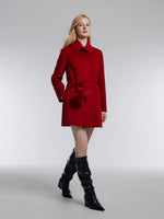 [Preview] Double-Faced Tencel Wool Blend Women Coat GOELIA