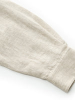 100% Linen Women Oversized Shirt GOELIA