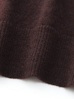 [Preview] Round Neck Stripe Women Knit Top With Detachable Sailor Collar GOELIA
