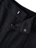 [Preview] Stretch Ankle Length Women Curved Leg Knit Pants GOELIA