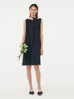 18MM Xiang Yun Silk Women Vest Mini Dress With Belt And Hairband GOELIA