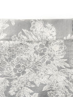 Silver Floral Jacquard Women Mamianqun With Bottomed Skirt GOELIA