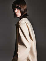 Loose Fit H-Line Zip-Up Unisex Mid-length Jacket GOELIA