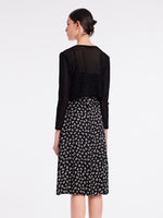 Spaghetti Strap Dress With Knitted Cardigan Two-Piece Set GOELIA