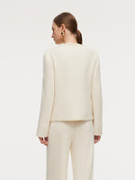Cashmere Wool Blend Double-Faced Women Jacket GOELIA