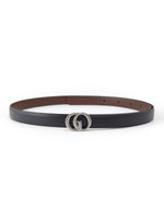 GO Letter Women Leather Belt Size Small GOELIA