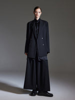 Machine Washable Wool Blend H-Line Unisex Blazer GOELIA