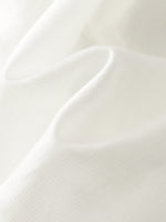 100% Cotton Ruffle Sleeve Women Blouse With Detachable Scarf Buckle GOELIA