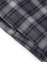 Plaid Women A-Line Skirt With Scrunchie GOELIA