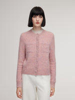 Alpaca Wool Blend Women Cardigan GOELIA