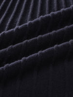 100% Wool A-Line Women Knit Skirt GOELIA