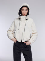 [Preview] Relaxed Cocoon Fit Hooded Goose Down Jacket GOELIA