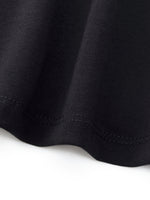 Tencel Blend Patchwork Bow Neck Women Knit Top GOELIA