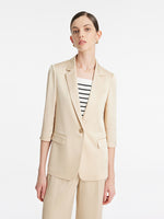 Acetate One Button Women Blazer GOELIA