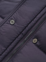 Color Block Goose Down Jacket With Detachable Hood GOELIA