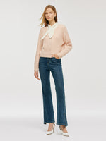 Mohair Blend Women Pullover Sweater GOELIA