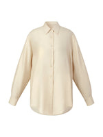 Tencel Acetate Linen Blend Women Sheer Oversized Shirt & Camisole Two-Piece Set GOELIA