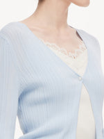 Cotton H-Line Women V-Neck Cardigan GOELIA