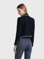 Tweed Knitted Short Jacket GOELIA