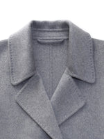 [Preview] 100% Cashmere Double-Faced Women Wrap Overcoat GOELIA