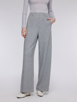 [Preview] Relaxed Straight Leg Women Knit Pants GOELIA
