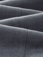 Wool Blend Women High Waisted Wide Leg Pants GOELIA