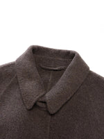 Wool Camel Hair Blend Double-Faced Women Wrap Overcoat GOELIA