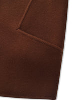 Cashmere Wool Blend Double-Faced Women Cropped Jacket GOELIA