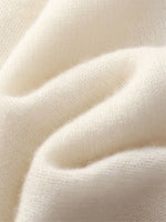 100% Cashmere Sequins Women Knit Top GOELIA
