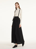 100% Wool Turtleneck Women Knit Top GOELIA