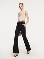 Stretch Slim Fit Women Flared Pants GOELIA