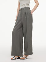 [Preview] Triacetate Blend Women Straight Leg Pants GOELIA