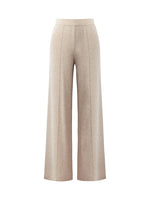 Machine Washable Wool Wide Leg Women Pants GOELIA