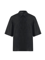 18 Momme Xiang Yun Silk Women Shirt With Zippered Lapel Collar GOELIA