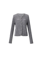 [Preview] 100% Brushed Cashmere Women Cardigan GOELIA
