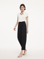 [Preview] 22MM Mulberry Silk Women Shirt With Silk Scarf GOELIA