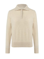 Pure Cashmere Polo Neck Sweater GOELIA