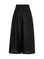18MM Gambiered Canton Gauze Women High-Waisted Culottes GOELIA