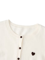 [Preview] Lyocell Wool Blend Cardigan And Skirt Two-Piece Set GOELIA