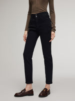 Pre-Order Denim Fleece Lined Women Skinny Jeans GOELIA