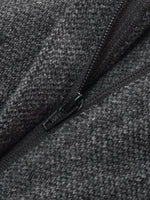 100% Washable Wool Straight Wide Leg Women Pants GOELIA