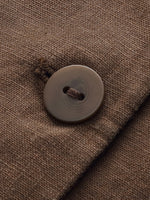 100% Linen Women V-Neck Vest GOELIA