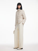 [Preview] Stand Collar Lightweight Women Goose Down Jacket GOELIA