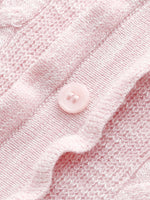 Stretchy Lapel Women Pullover Knit Top GOELIA