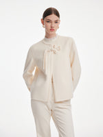 [Preview] Cashmere Wool Double-Faced Women Cropped Coat GOELIA