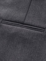 Worsted Wool Blend Pleated A-Line Women Culotte Skirt GOELIA